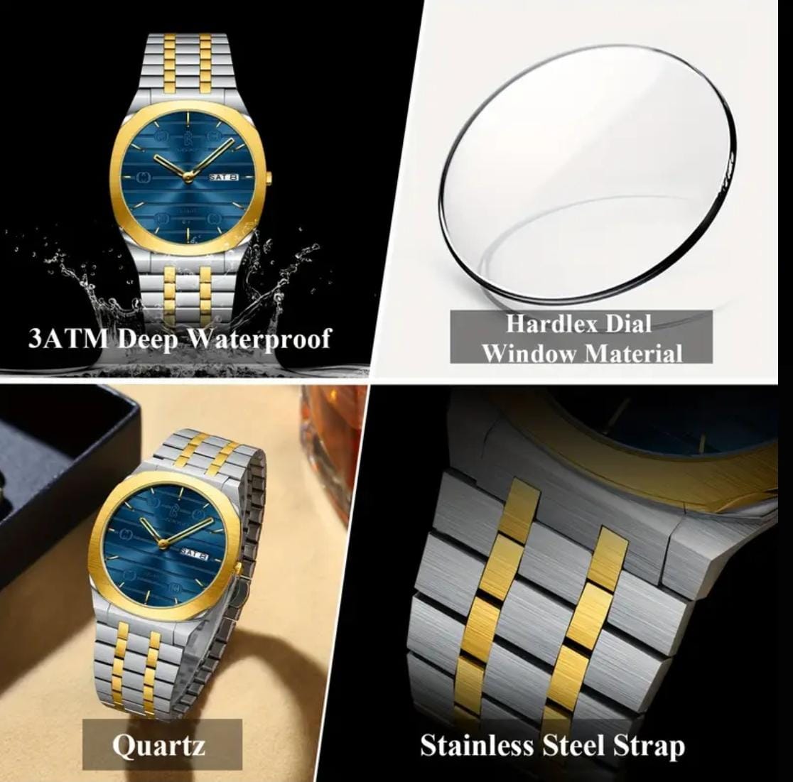 Gucci Double-Date Coin Watch
