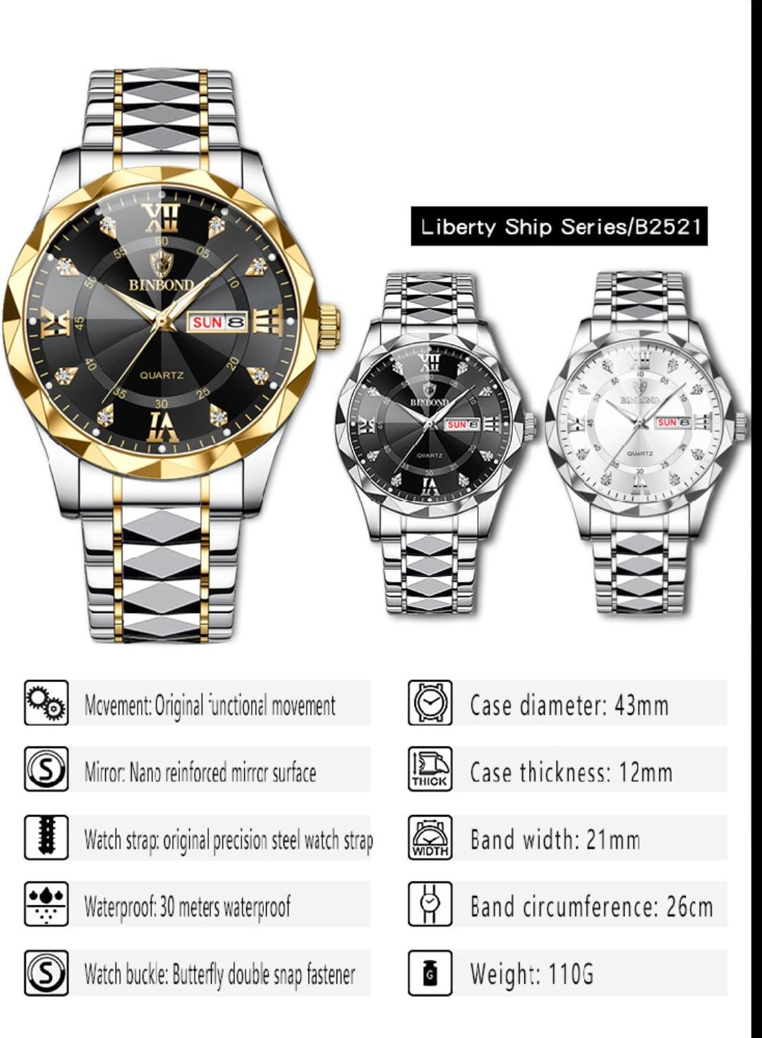 Binbond watches