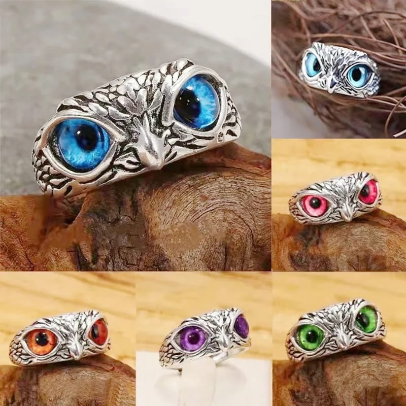 Owl-eye ring