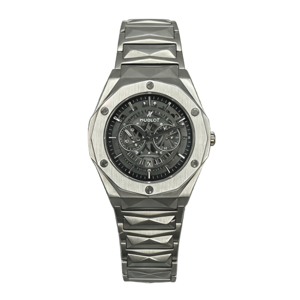Hublot Semi-Auto Diamond Cut Watch
