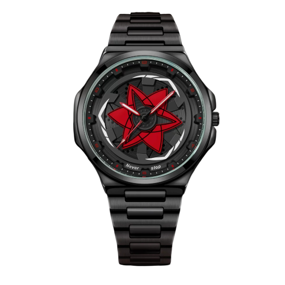 NS Rotatable Uchiha-Inspired Watch