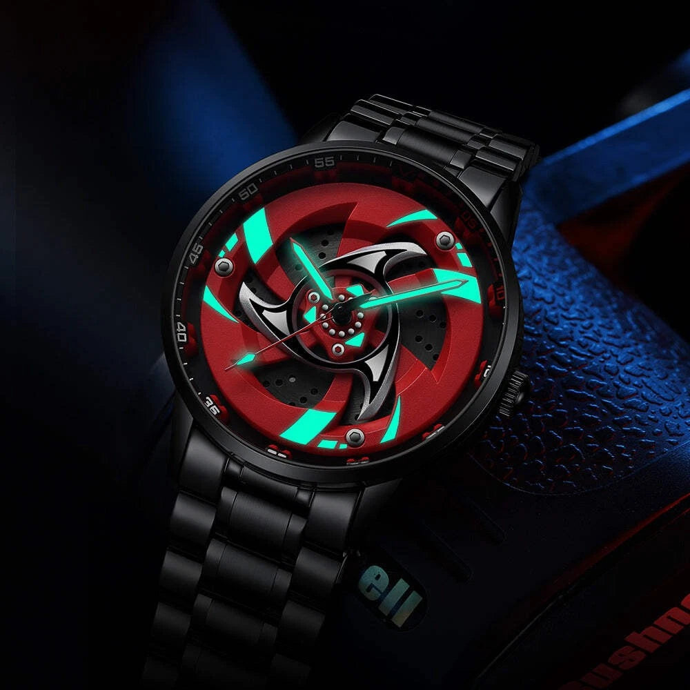 NS Rotatable Itachi-Inspired Watch