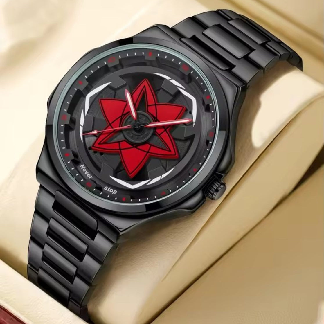 NS Rotatable Uchiha-Inspired Watch