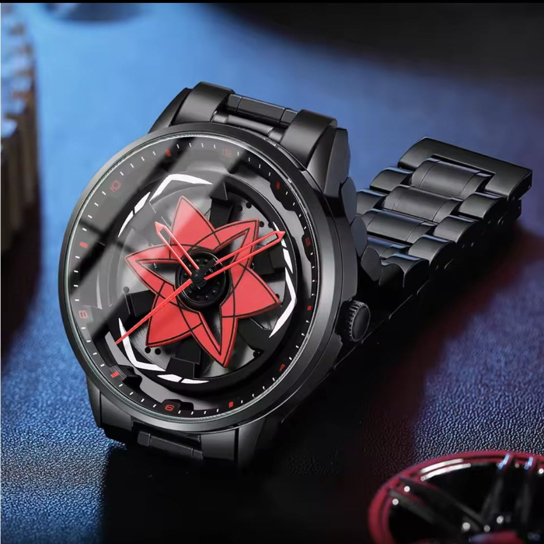 NS Rotatable Uchiha-Inspired Watch