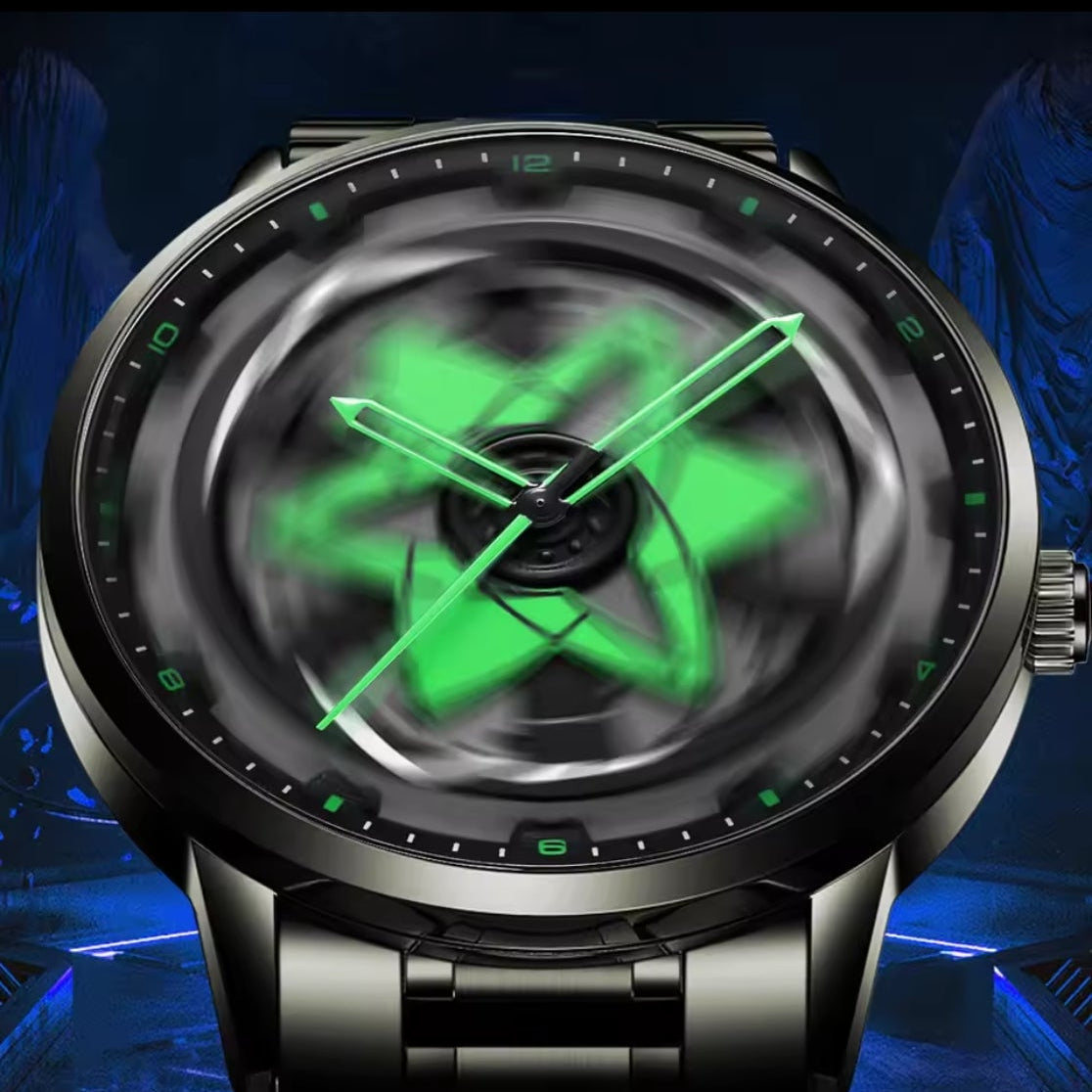 NS Rotatable Uchiha-Inspired Watch