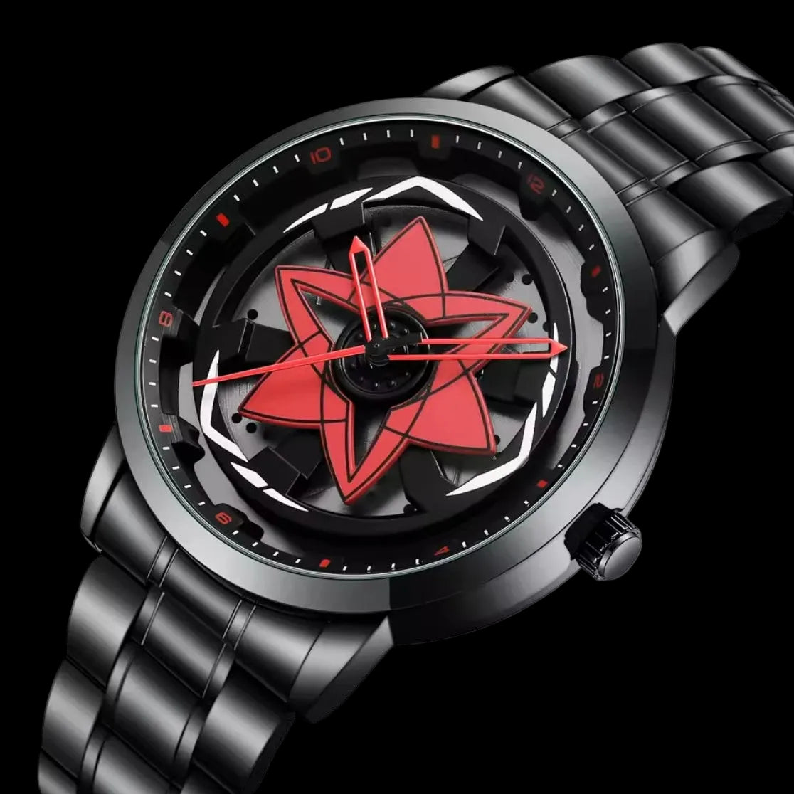 NS Rotatable Uchiha-Inspired Watch