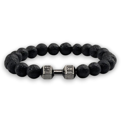 Dumbell Stone Wristband (Unisex)