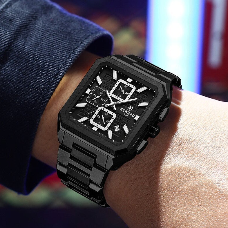 Reward Three Eyes Square Watch