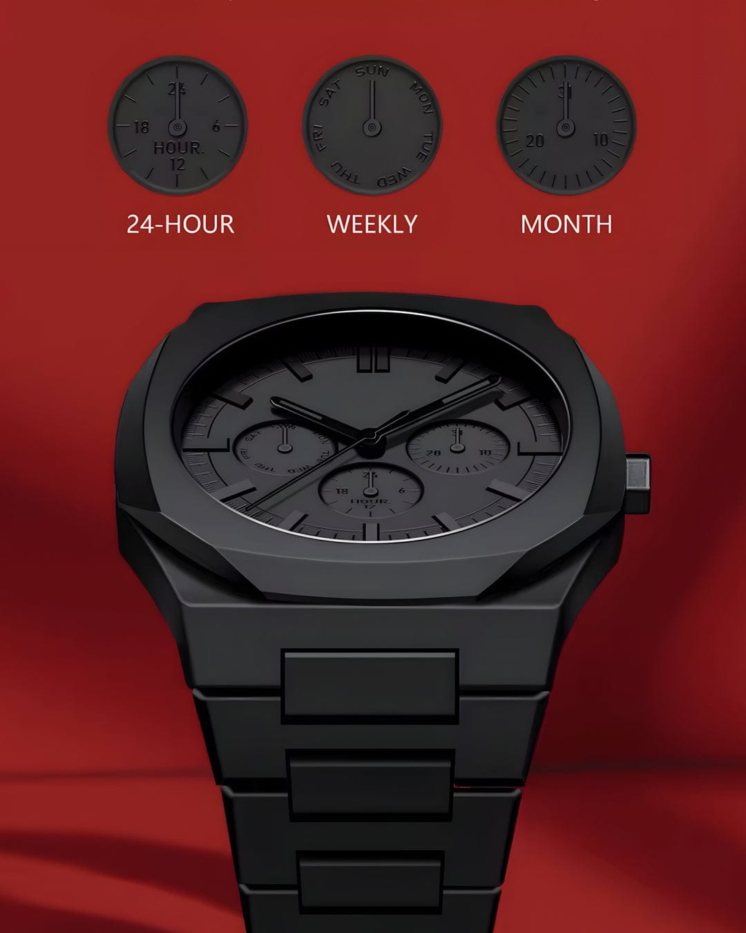 Arabic Chronograph watch
