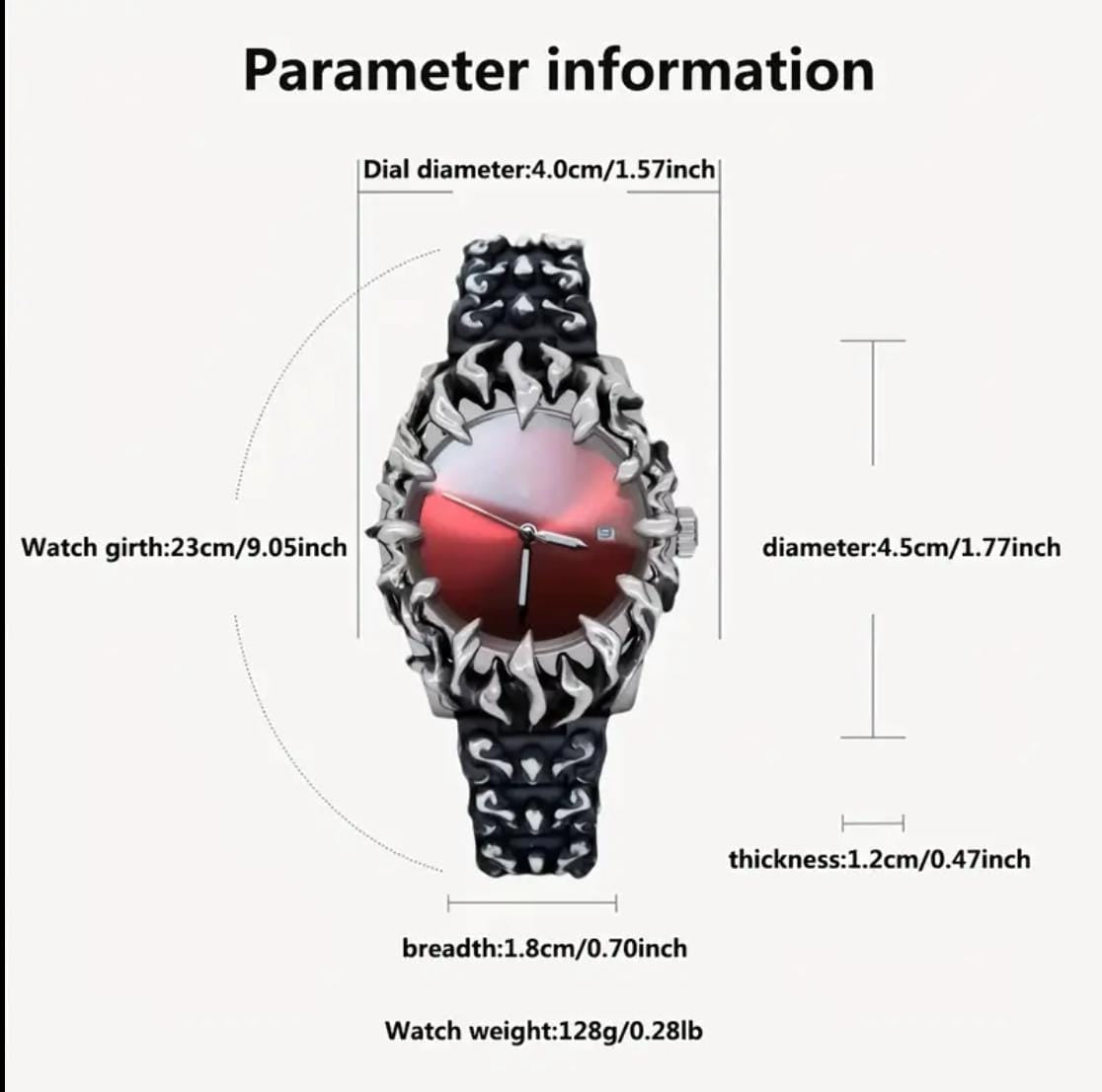 Frozen claw watch