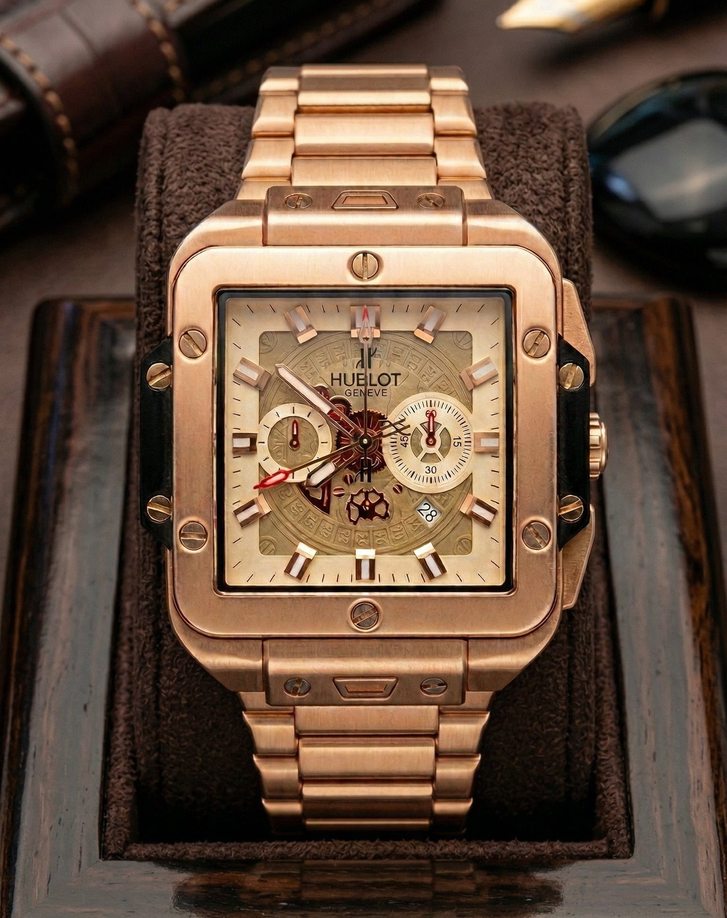Rose Gold Watch