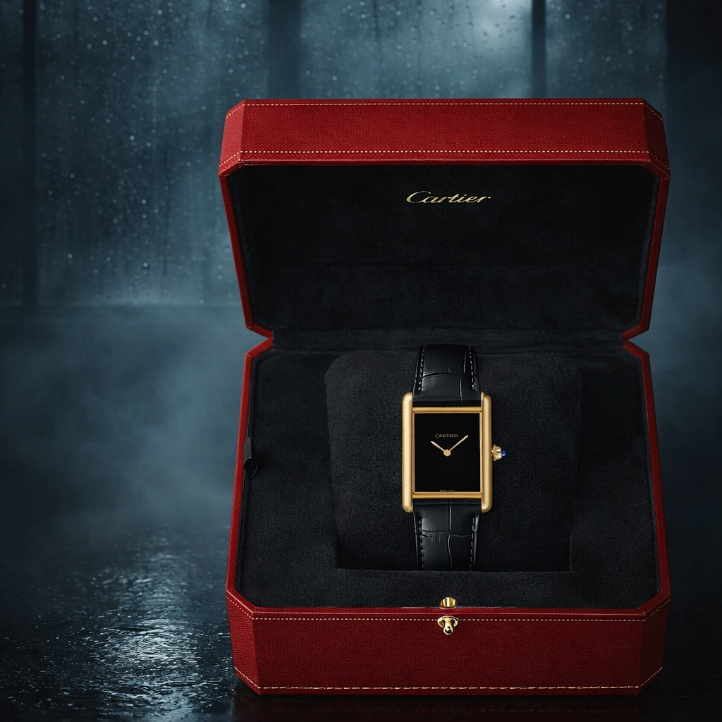 Tank Golden-Black Watch
