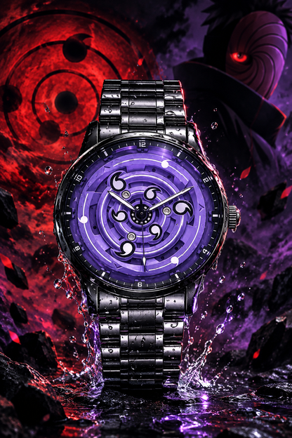 NS Rotatable Ubito-Uchicha Inspired Watch