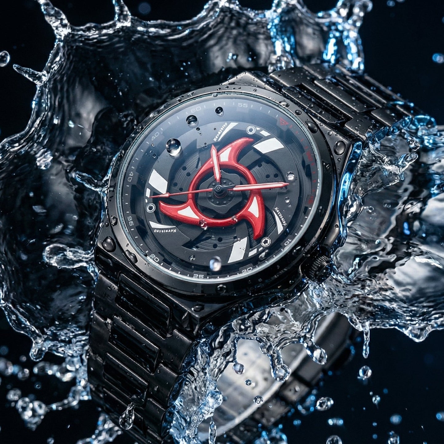 NS Rotatable Itachi-Inspired Watch