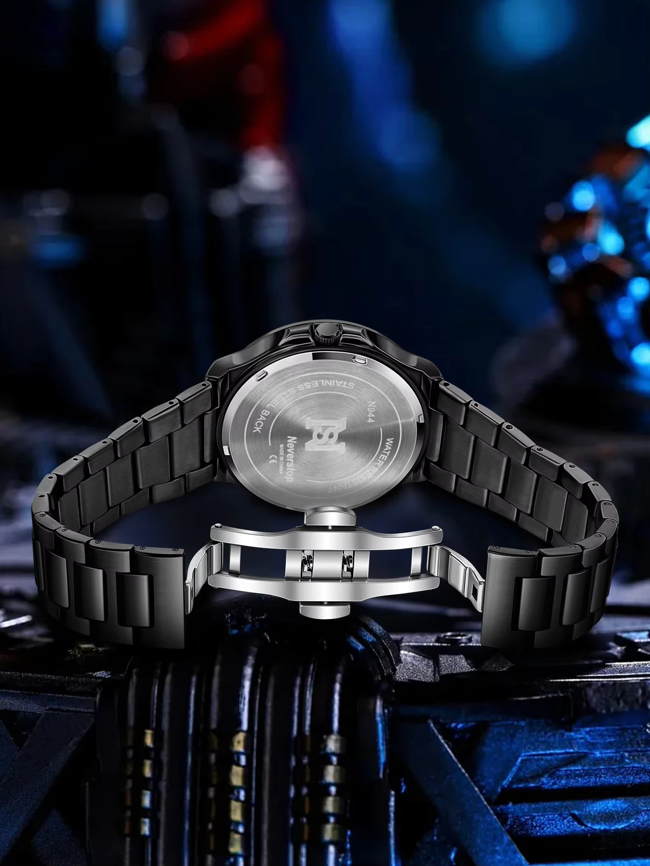 NS Rotatable Sasuke-Inspired Watch
