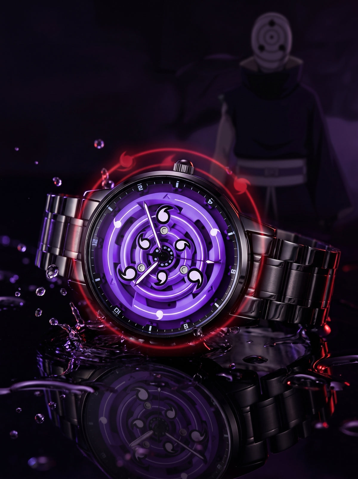 NS Rotatable Ubito-Uchicha Inspired Watch