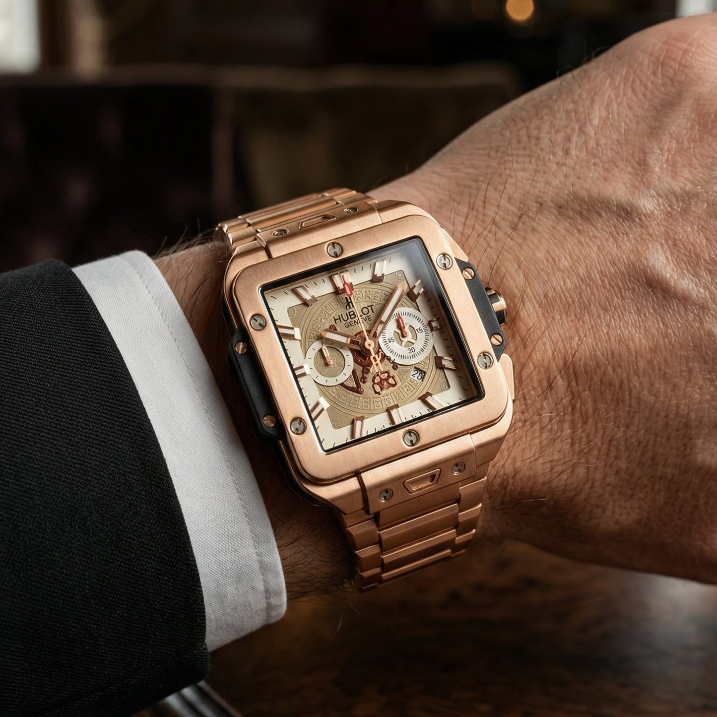 Rose Gold Watch