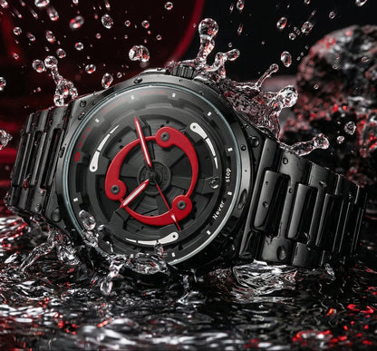 NS Rotatable Sasuke-Inspired Watch