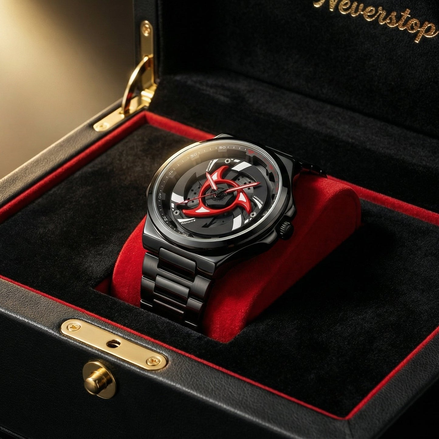 NS Rotatable Itachi-Inspired Watch