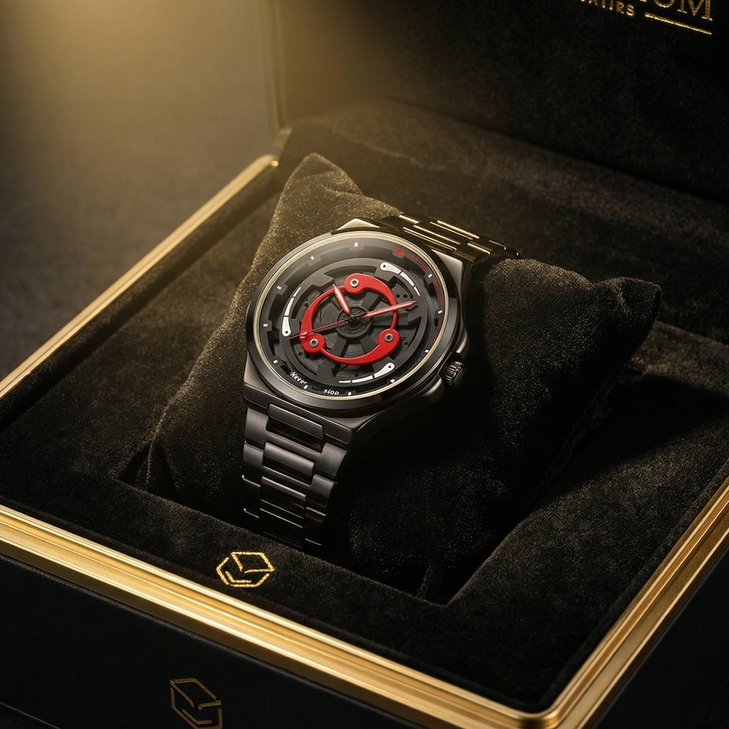 NS Rotatable Sasuke-Inspired Watch