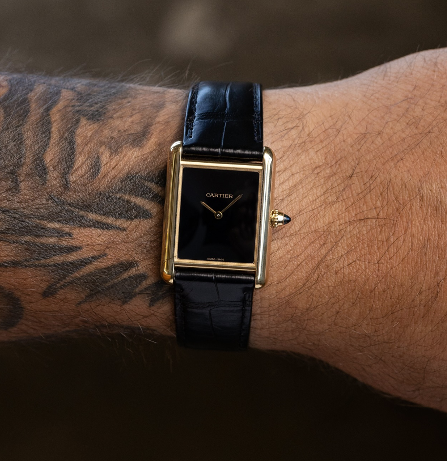 Tank Golden-Black Watch