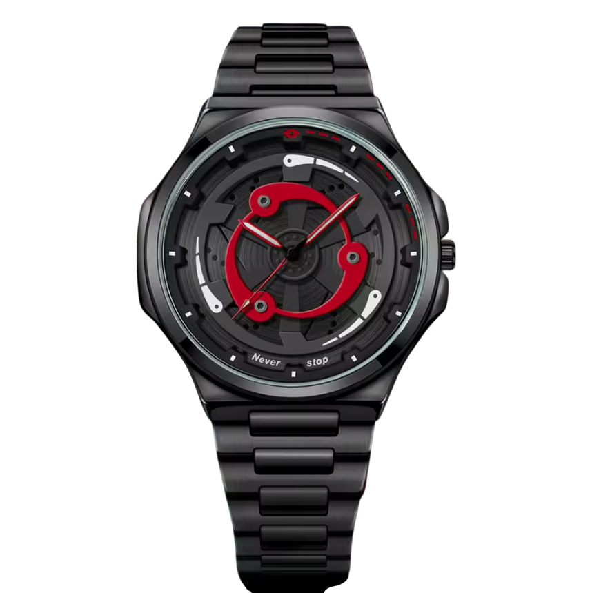 NS Rotatable Sasuke-Inspired Watch