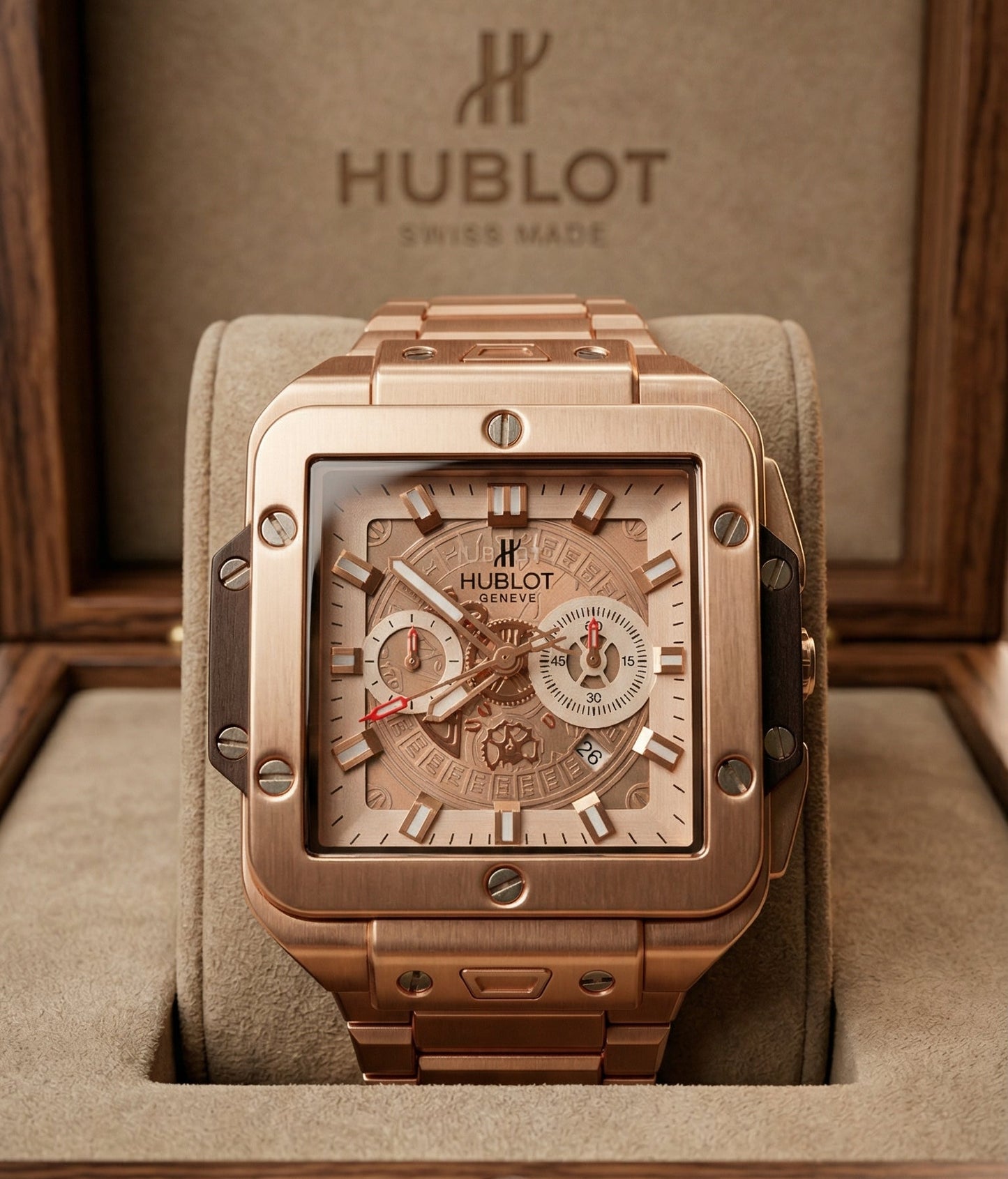 Rose Gold Watch
