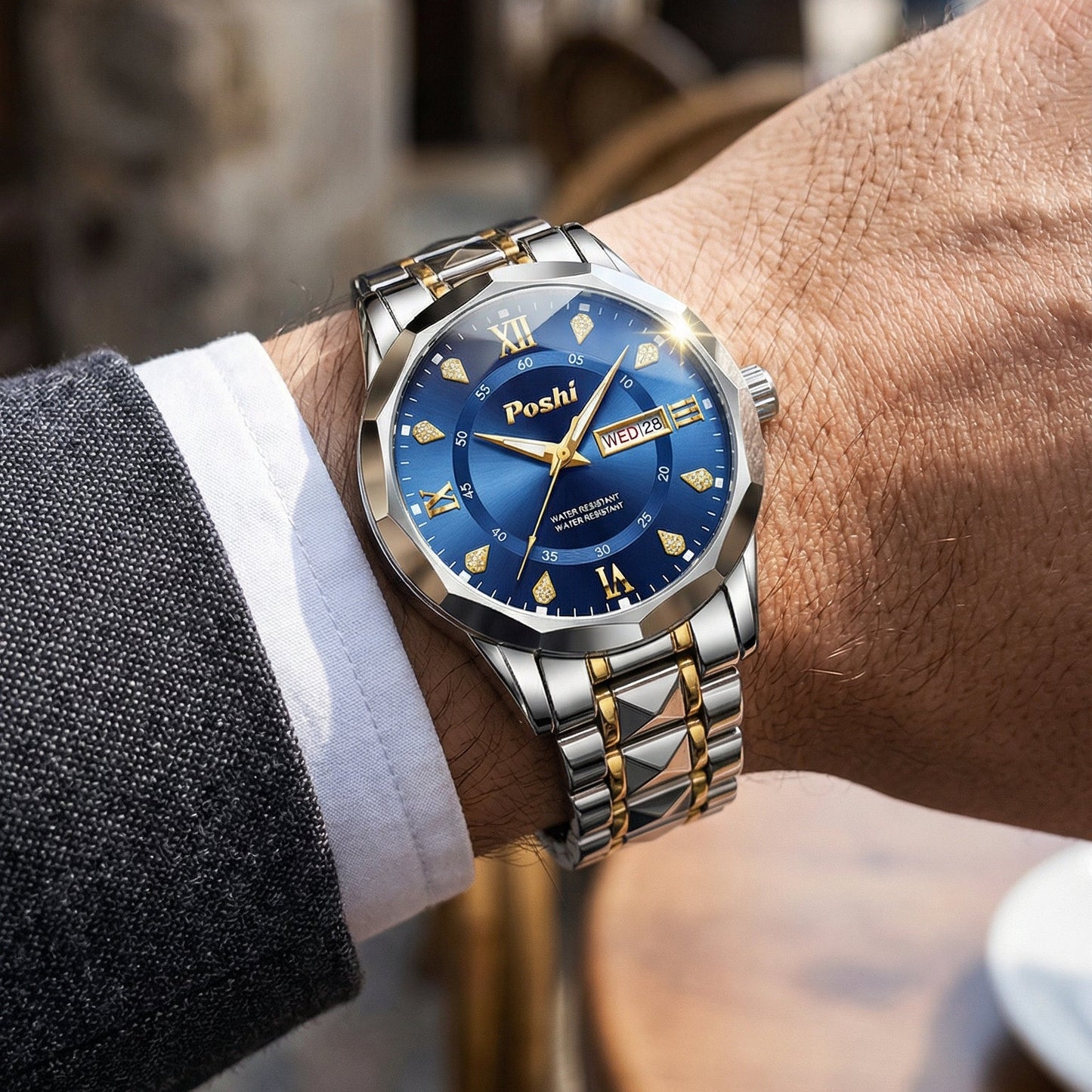 Poshi Fashion Luxury Watch