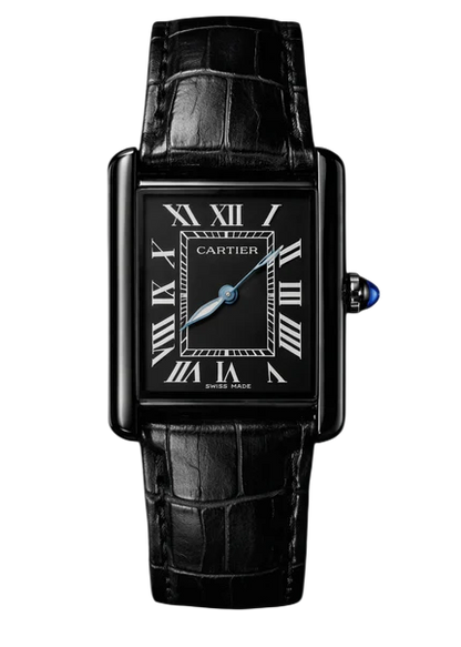 Tank Black Croc Watch