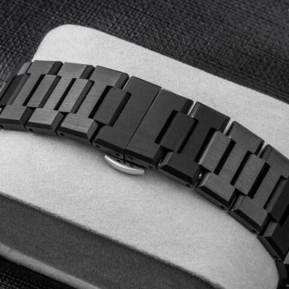 Black acrylic watch