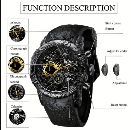 Dragon Chronograph Watch 🐉