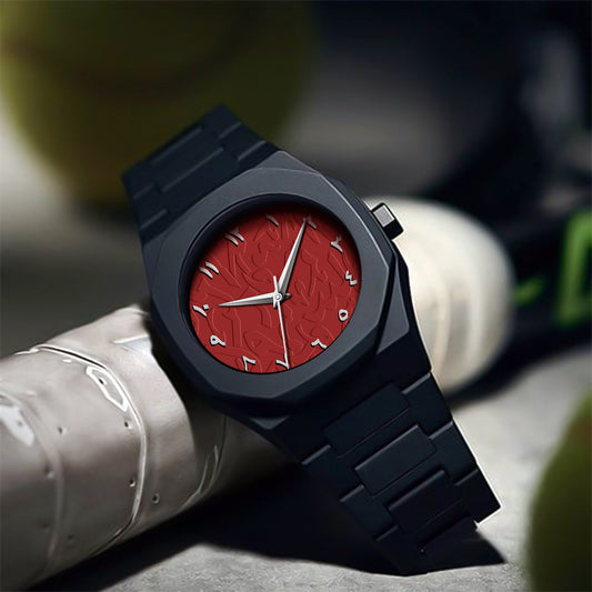 Arabic red dial