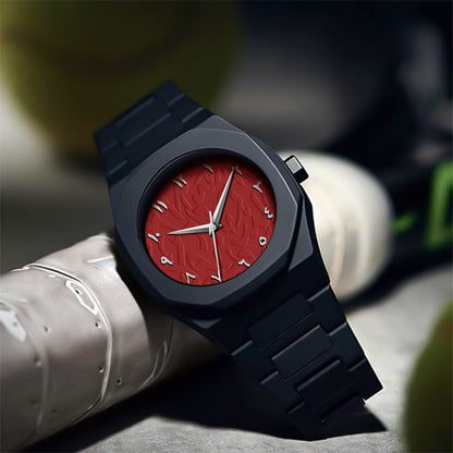 Arabic red dial