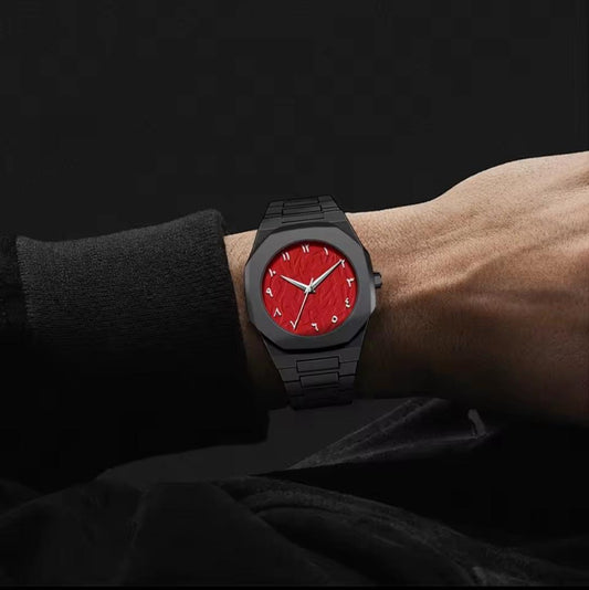 Arabic red dial