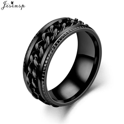 Rotatable chain ring