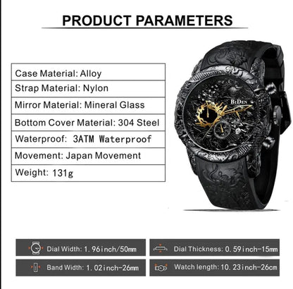 Dragon Chronograph Watch 🐉