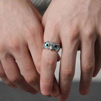 Owl-eye ring