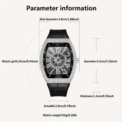 FM Barrel Quartz Watch