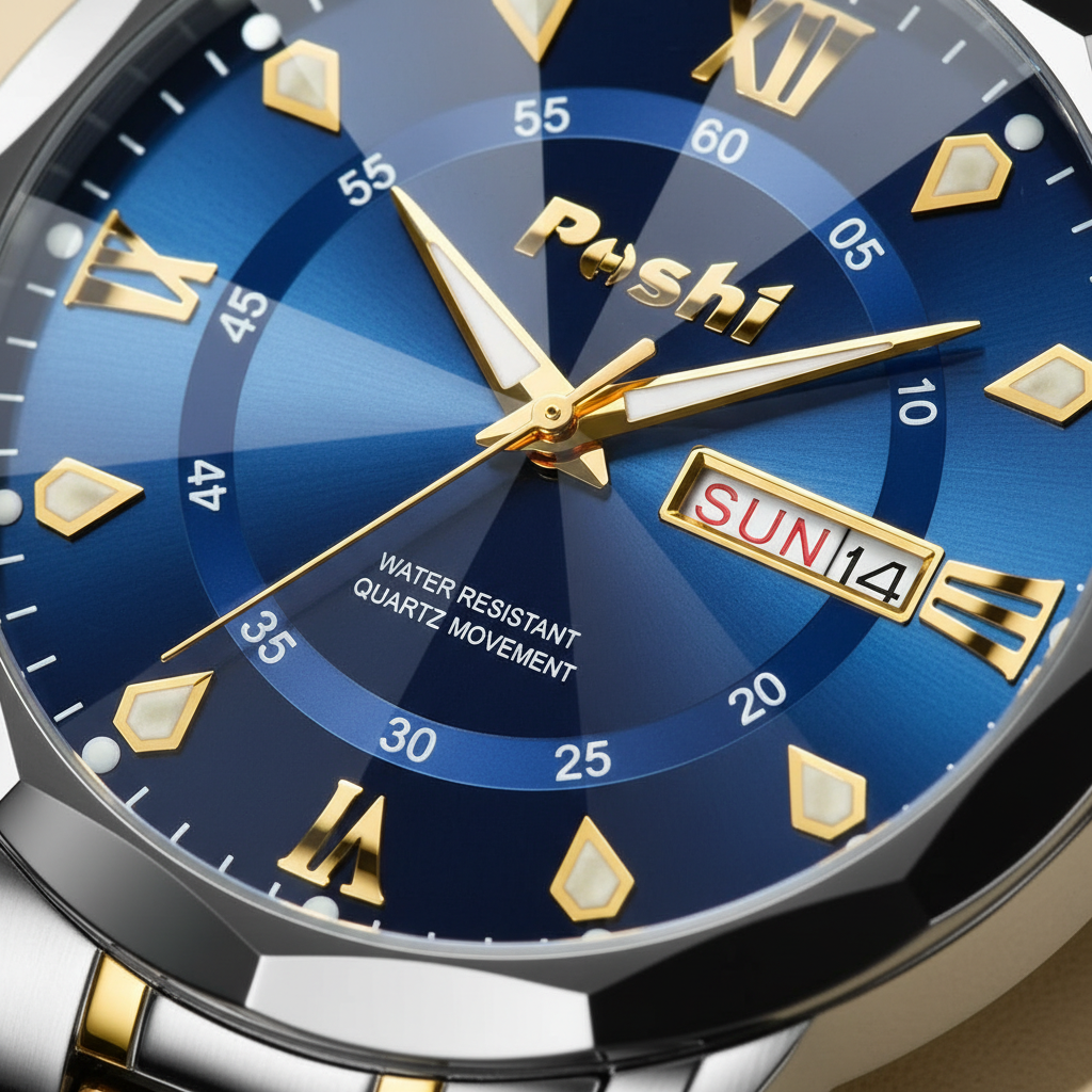 Poshi Fashion Luxury Watch
