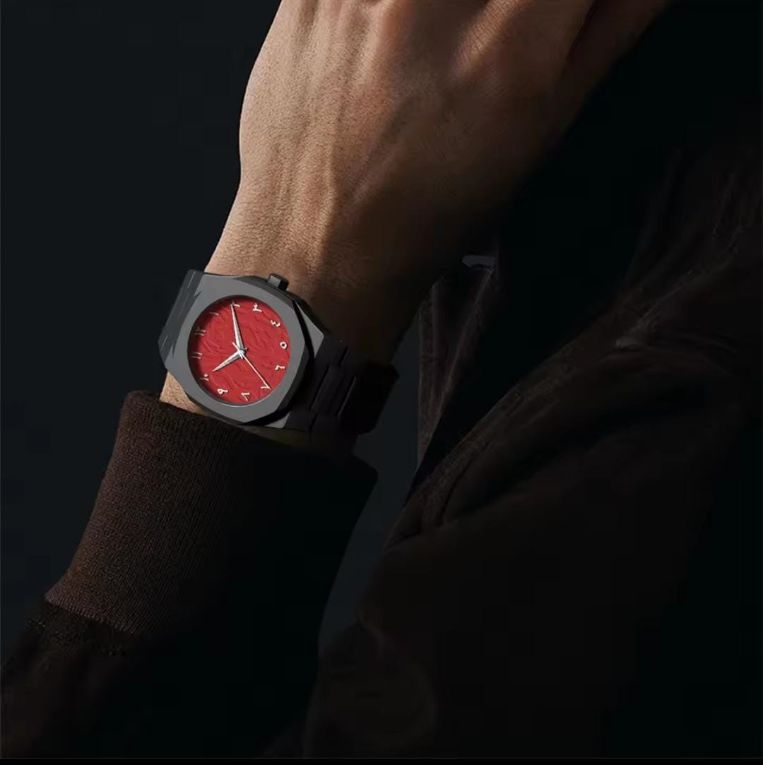 Arabic red dial