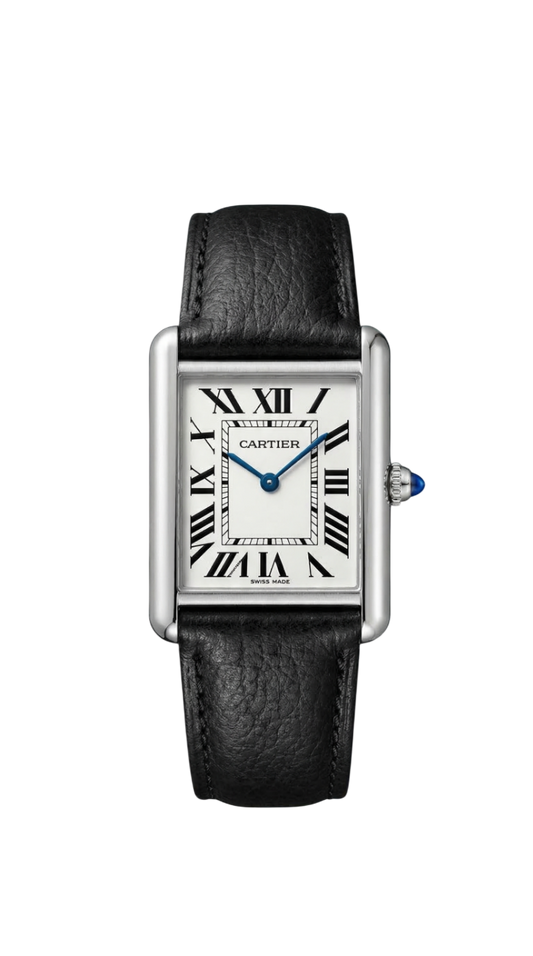 Tank Black Croc Watch