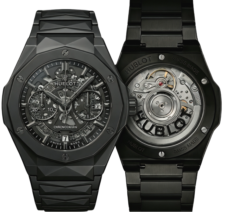 Hublot Semi-Auto Diamond Cut Watch