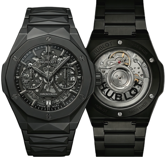 Hublot Semi-Auto Diamond Cut Watch