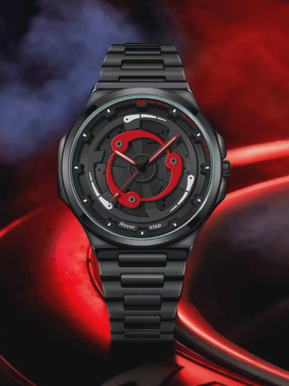NS Rotatable Sasuke-Inspired Watch