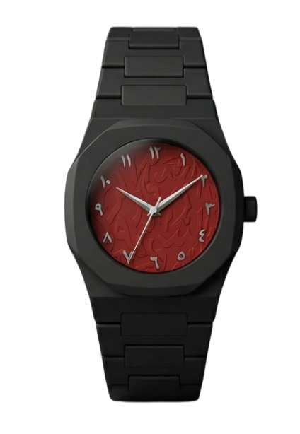 Arabic red dial